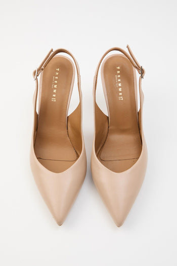 Slingback Nude Donna - 5