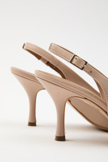 Slingback Nude Donna - 7