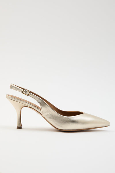 Slingback Platino Donna