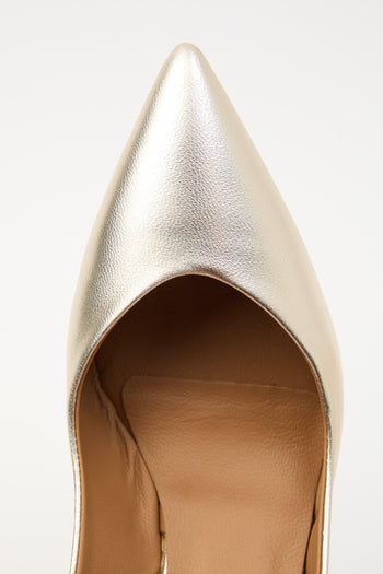 Slingback Platino Donna - 4