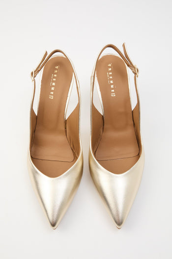 Slingback Platino Donna - 6