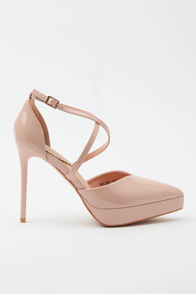 Décolleté Beige Donna