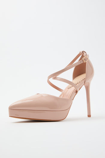 Décolleté Beige Donna - 8