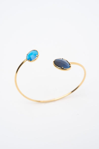Bracciali Oro/blu Donna