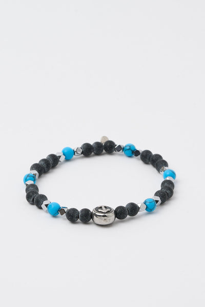 Bracciali Nero/azzurro Uomo