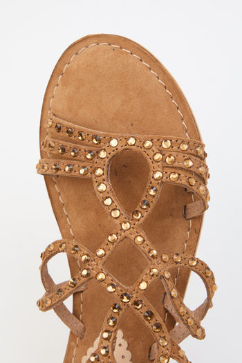 Sandalo Camel Donna - 3
