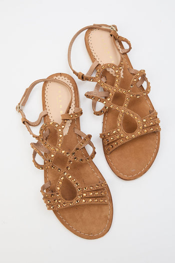 Sandalo Camel Donna - 5