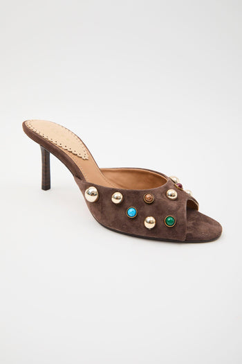 Ciabatta Dark Brown Donna - 4