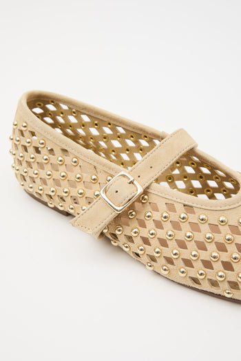Ballerina Beige Donna - 4