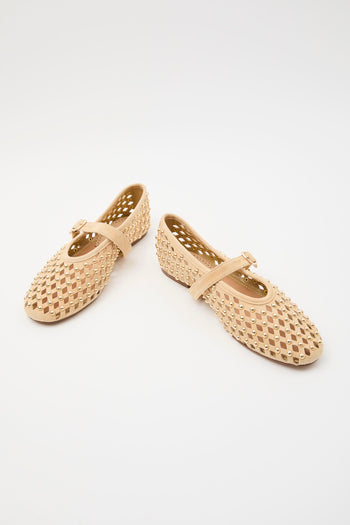 Ballerina Beige Donna - 6