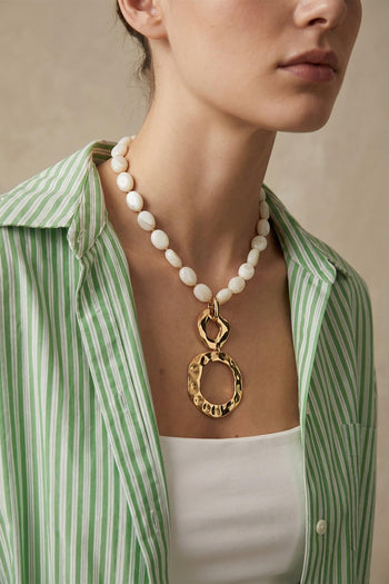 Collane Bianco/oro Donna - 3