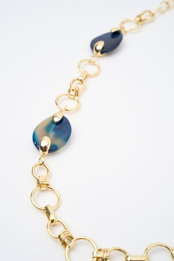 Collane Oro/nero Donna - 2