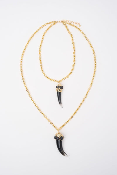 Collane Oro/nero Donna