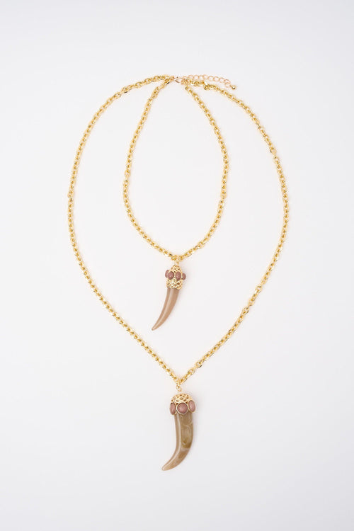 Collane Oro/tortora Donna