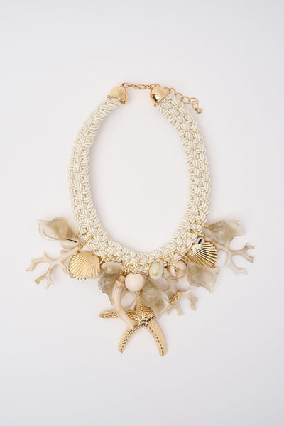 Collane Oro/beige Donna