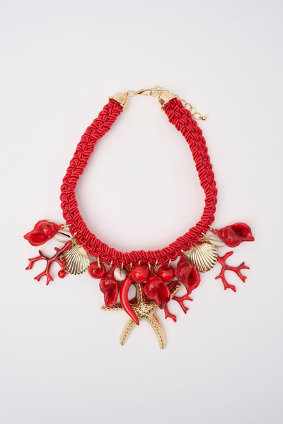 Collane Oro/rosso Donna