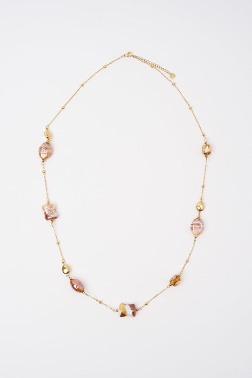 Collane Oro/marrone Donna
