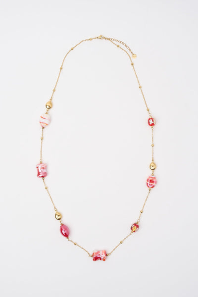 Collane Oro/rosso Donna