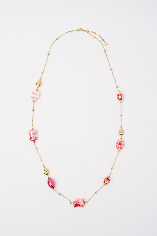 Collane Oro/rosso Donna