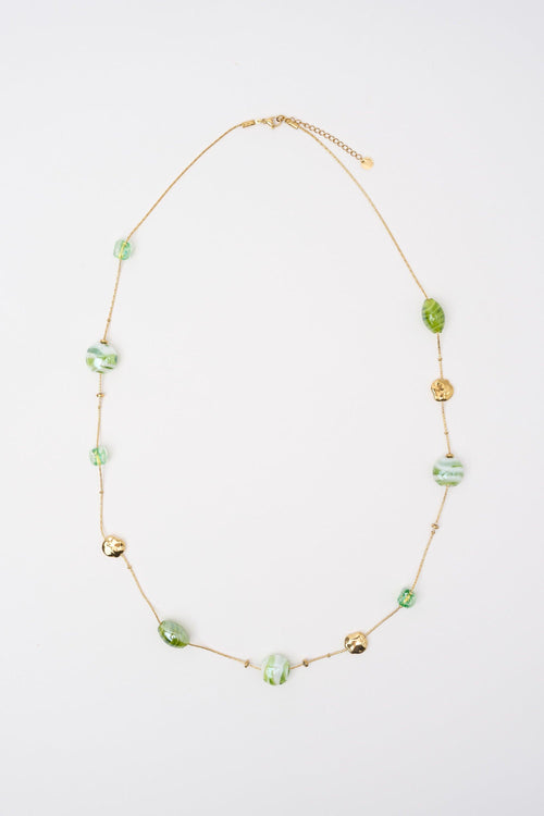 Collane Oro/verde Donna