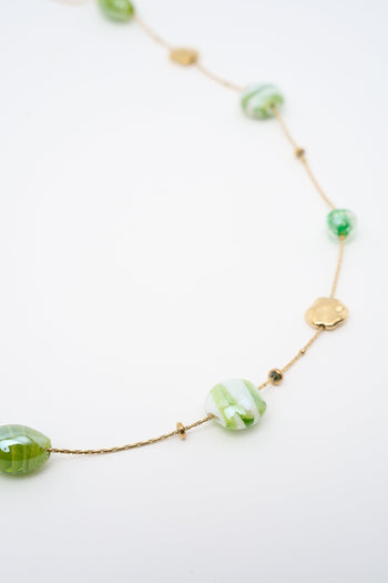 Collane Oro/verde Donna - 2