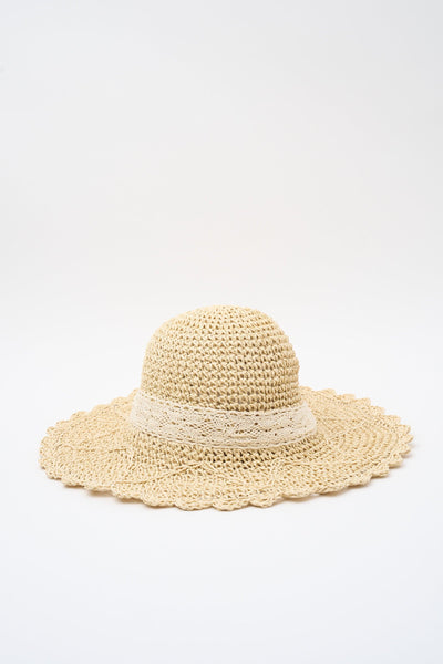 Cappello Beige/panna Donna