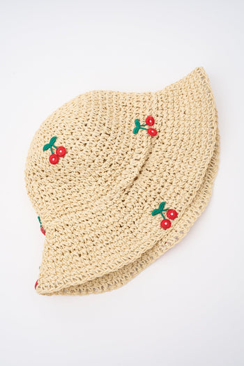 Cappello Ciliegia/beige Donna - 2