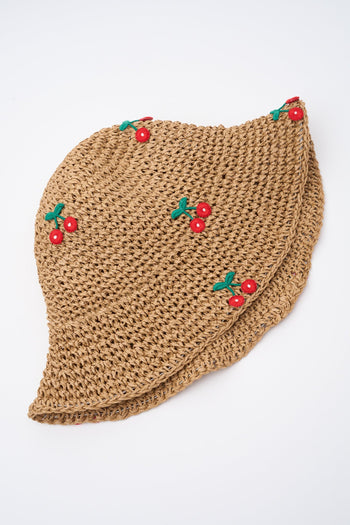 Cappello Ciliegia/naturale Donna - 2