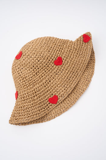 Cappello Cuore/beige Donna - 2