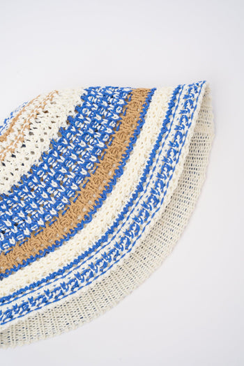 Cappello Bianco/blu/naturale Donna - 2