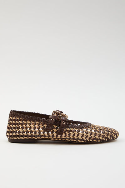 Ballerina Dark Brown Donna