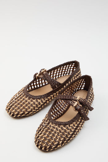 Ballerina Dark Brown Donna - 2