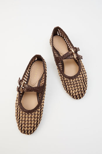 Ballerina Dark Brown Donna - 5
