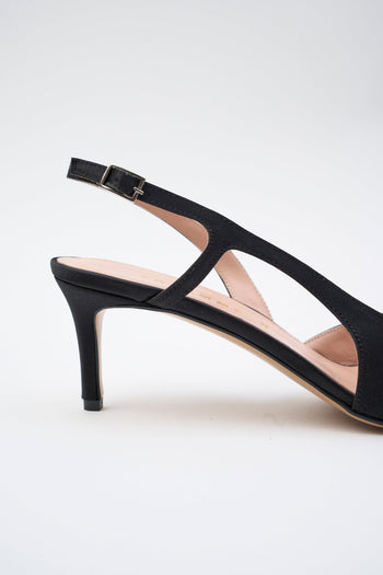 Slingback Nero Donna - 4