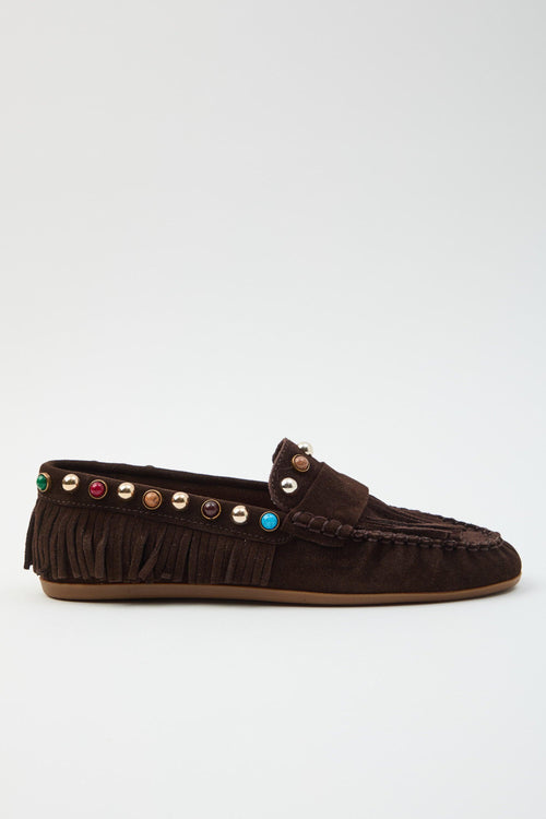 Mocassino Mogano Donna