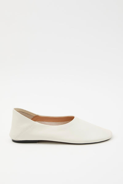 Mocassino Off White Donna