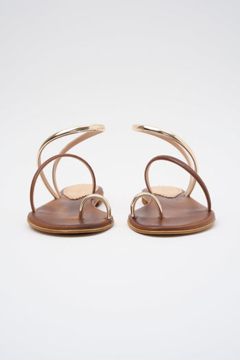 Sandalo Brown/pitone Donna - 3