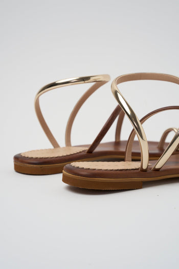Sandalo Brown/pitone Donna - 5