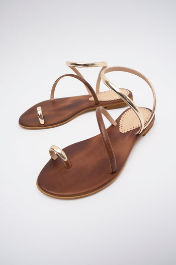 Sandalo Brown/pitone Donna - 6