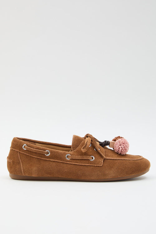 Mocassino Tan Donna