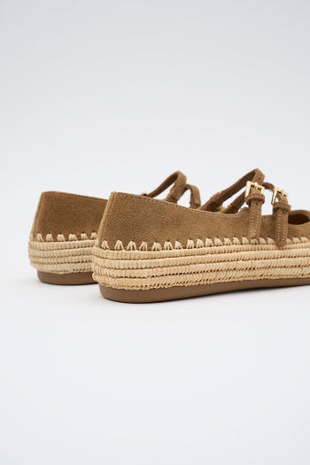 Ballerina Taupe Donna - 5