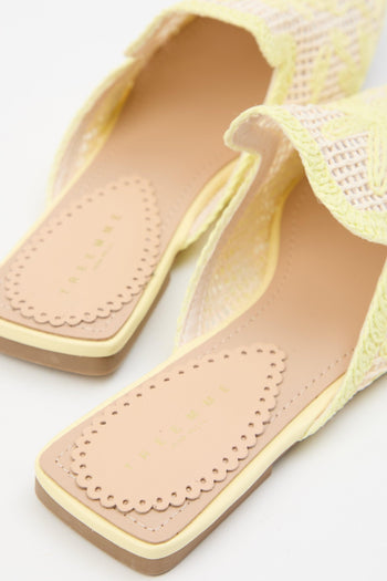 Ciabatta Yellow Donna - 6