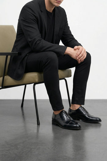 Stringata Nero Uomo - 7