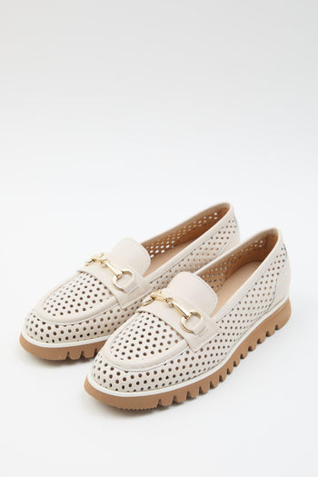 Mocassino Latte Donna - 2