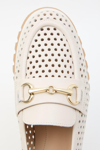 Mocassino Latte Donna - 5