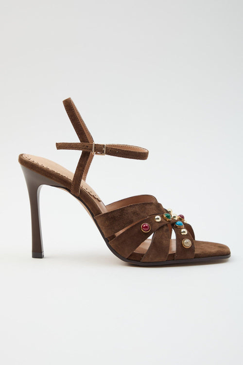 Sandalo Dark Brown Donna