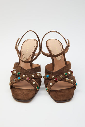 Sandalo Dark Brown Donna - 4