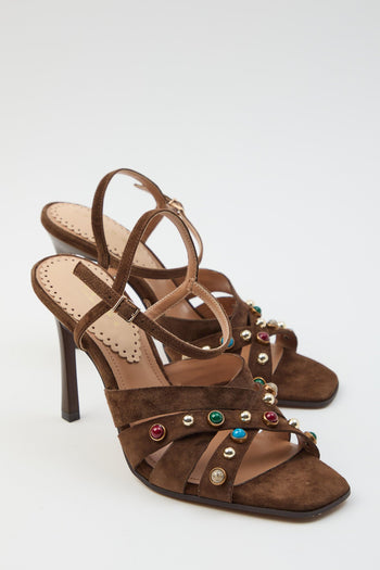 Sandalo Dark Brown Donna - 5