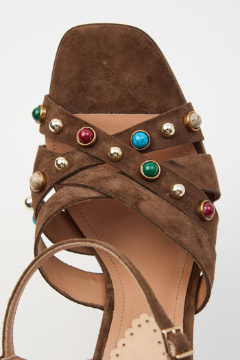 Sandalo Dark Brown Donna - 6