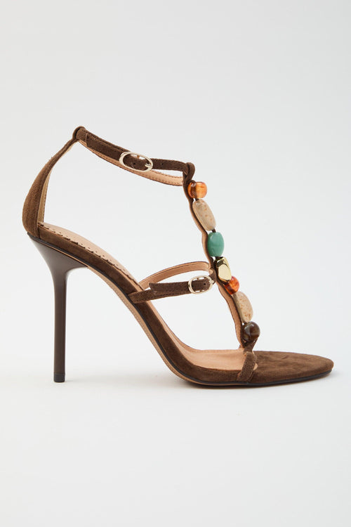 Sandalo Dark Brown Donna